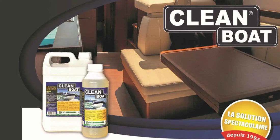 Entretien des selleries avec Clean Boat Multi Usage - Mon Bateau Propre