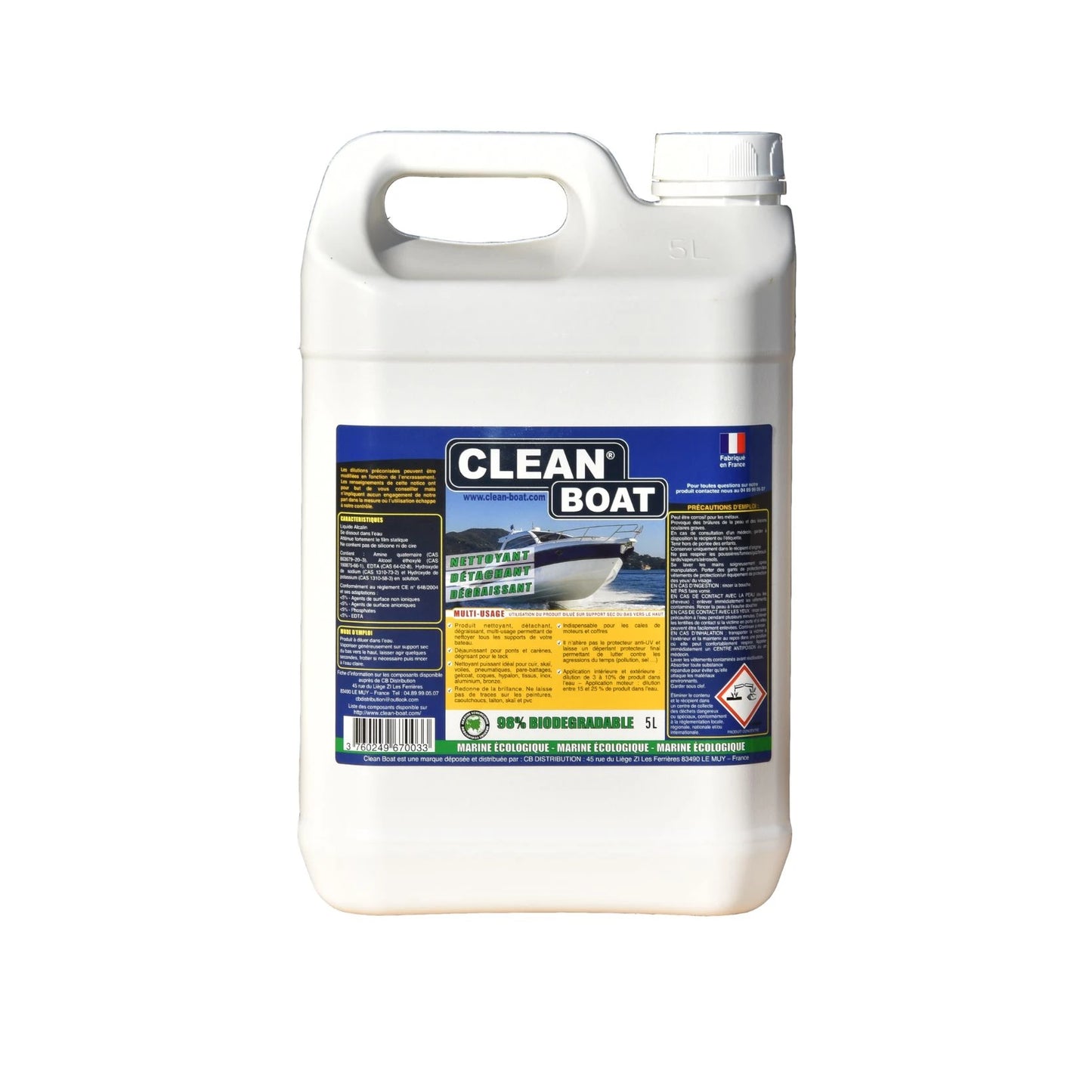 CLEAN BOAT MULTI-USAGE