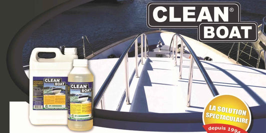 Entretien de la coque et du pont avec Clean Boat Multi Usage - Mon Bateau Propre