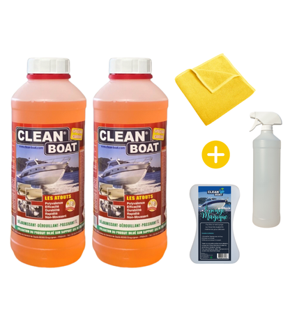 KIT CLEAN BOAT SPECIAL CARENE + 3 ACCESSOIRES