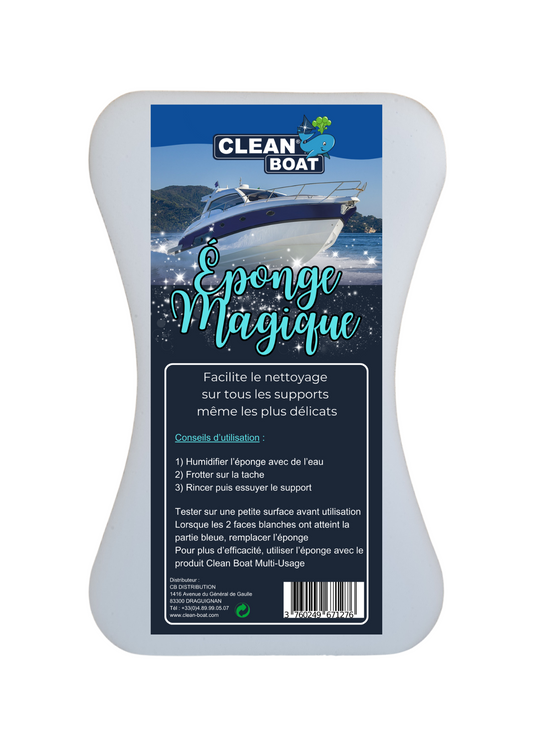 Eponge Magique Clean Boat